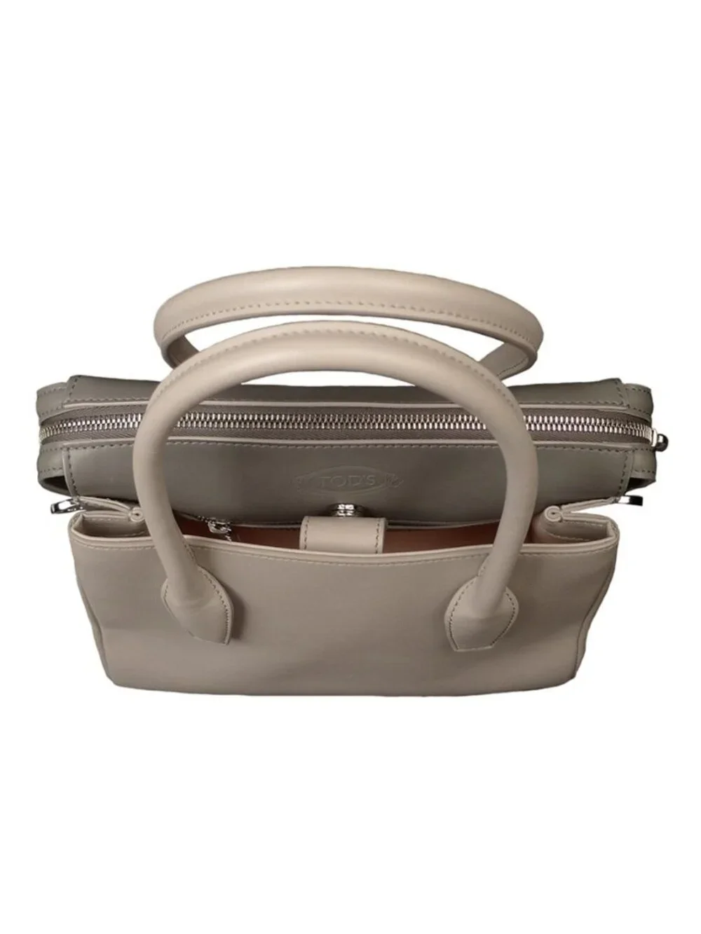 NWT Tod’s Bi-color 2way Leather Satchel Bag